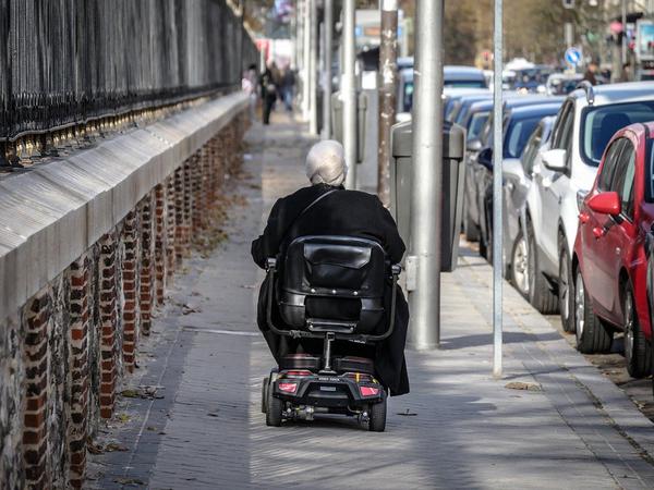 składany skuter inwalidzki
